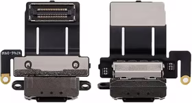 Lanksčioji jungtis skirta iPad Pro 11 2024 M4/iPad Pro 11 2025 M5 įkrovimo kontakto juoda HQ