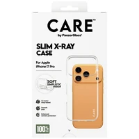 CARE by PanzerGlass Madingas X-Ray Minkštas Pagrindinis dėklas telefonui iPhone 17 Pro - Skaidrus