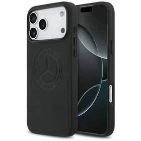 Mercedes Odinis Vintage Logo Magnetinis Dėklas telefonui iPhone 17 Pro Max - Juodas