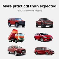 Automobilio cigarečių degiklio lizdo daliklis B08 - 3 lizdai + 2xUSB - 3,1A 120W su ekranu ir laidu auksinis