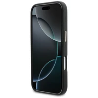 GUESS case for IPHONE 17 GUHCP17S5PS4RGGK (PU FW Resin Logo) black