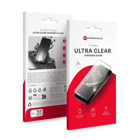 Forcell Ultra Clear apsauginis stiklas - Iphone 16 Pro / 17 / 17 Pro juodas