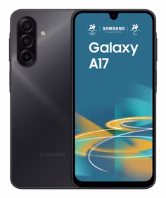 Samsung Galaxy A17 4G 4/128GB juodas mobilusis telefonas