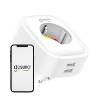 Išmanusis lizdas WiFi Gosund SP112 2xUSB, 16A, Tuya