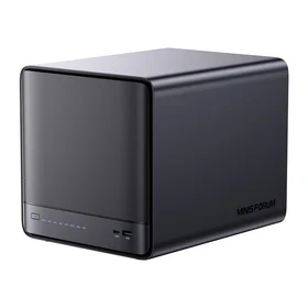 MINI-PC Minis Forum NAS N5 AMD Ryzen 7 H255, 16GB+128GB OS atmintis