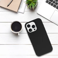 Tel Protect silikoninis dėklas telefonui Iphone 16 Pro Max juodas