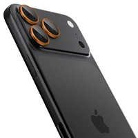 Spigen Optik Pro kameros stiklas iPhone 16 Pro / Max / 17 Pro / Max oranžinis