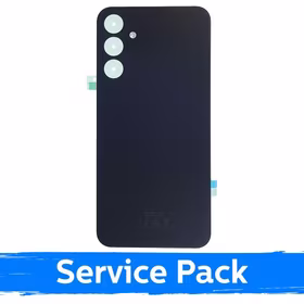 Galinis dangtelis suderinamas su Samsung A156 A15 5G / Brave juodas / (Service Pack)