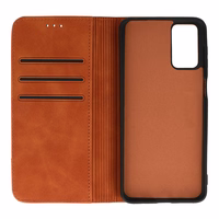 Wonder Prime dėklas telefonui Motorola Moto G42 rudas