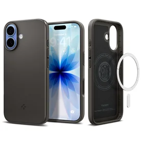Spigen Thin Fit Magnetinis dėklas telefonui iPhone 17 - pilkas