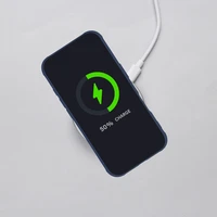 FULL MATTE MAG COVER dėklas telefonui suderinamas su Magnetiniu įkrovimu IPHONE 17 Air mėlyna