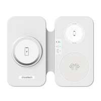 "Choetech T616-F" 3-in-1 indukcinis įkroviklis (baltas)