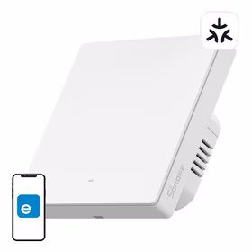 SONOFF M5-1C-86W WiFi Matter išmanusis sieninis jungiklis (1 kanalas)