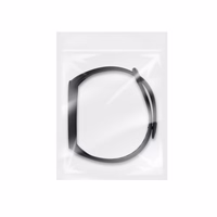 Silikoninis dirželis XIAOMI Mi Band 5 / 6 / 7 juodas (01)