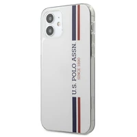 US Polo USHCP12SPCUSSWH iPhone 12 mini 5,4" balta Tricolor kolekcija