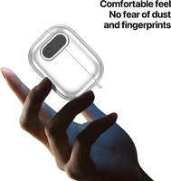 Dėklas Dux Ducis PECL Apple AirPods 4 pilkas