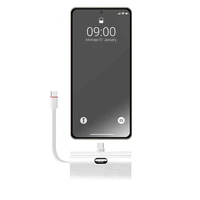 Išorinė baterija Forcell F-Energy Power Plug F5K3 PD 20W 5000 mAh su įmontuotu jungtimi USB C balta