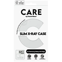 CARE by PanzerGlass Fashion X-Ray dėklas telefonui Samsung Galaxy S25 Edge – permatomas
