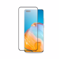 Crong 3D Armour Glass 9H grūdintas stiklas Huawei P40 Pro su montavimo rėmeliu