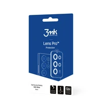 Samsung Galaxy S22 Ultra 5G - 3mk objektyvo apsauga Pro juodas