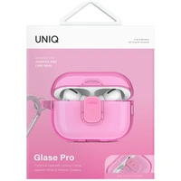 Uniq Glase Pro dėklas AirPods Pro 2 - rožinis