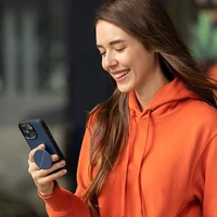 Uniq Novo dėklas iPhone 14 Plus / 15 Plus - juodas