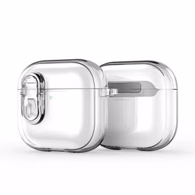 Dėklas Dux Ducis PECL Apple AirPods 4 skaidrus