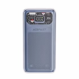 Acefast išorinė baterija 10000mAh Sparkling Series greitas įkrovimas 30W pilka (M1)