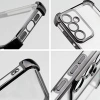 Dėklas telefonui ANTISHOCK ELECTRO skirtas SAMSUNG A15, juodas