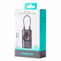 Joyroom JR-W13 5000mAh Belaidis Išorinė baterija Apple Watch + USB-C ir Lightning - juoda