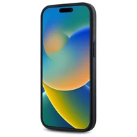 DKNY Paprastas logotipas Magnetinis dėklas telefonui iPhone 15 Plus - juodas