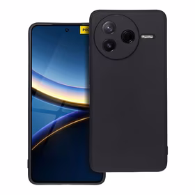 Matinis dėklas telefonui XIAOMI POCO F7 Pro juodas
