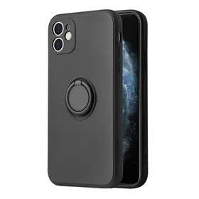Vennus silikoninis žiedas Iphone 14 Plus juodas