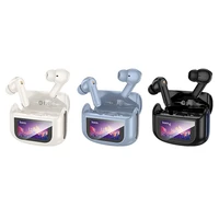 HOCO belaidės ausinės bluetooth su jutikliniu ekranu TWS ANC + ENC EQ21 mėlyna žvaigždė