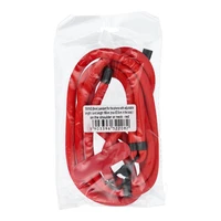 SWING (8mm) Telefono dirželis, Telefono pakabukas su reguliuojamu ilgiu / virvės ilgis 165cm (maks. 82.5cm kilpoje) / ant peties arba kaklo - raudonas