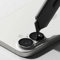 Ringke pilnas kameros dangtelio 2 dalių rinkinys iPhone 17 - juodas