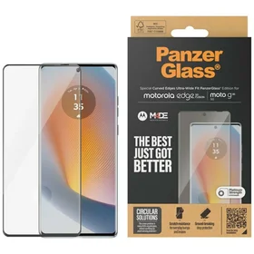 PanzerGlass itin platus temperuotas stiklas skirtas Motorola Edge 50 Fusion / Moto G85