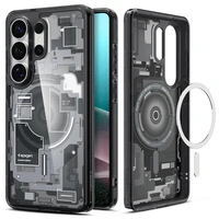 Spigen Ultra Hybrid Mag MagSafe Case for Samsung Galaxy S26 Ultra Zero One - Clear Black