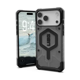UAG Pathfinder Clear MagSafe Dėklas iPhone 17 Pro Max - Gray/Juodas