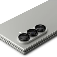 Spigen Optik Pro HD Glas.TR EZ Fit 2-jų rinkinys kameros apsauga Samsung Galaxy Z Fold 7 - juodas