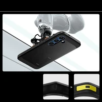 Spigen Tough Armor Magnetinis dėklas telefonui Samsung Galaxy S25 - juodas