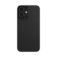 Benks Magnetinis Armor Air Kevlar dėklas telefonui iPhone 16 - PC rėmas 600D - juodas (m)