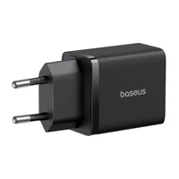 Baseus Cube Pro 30W USB-C USB-A sieninis įkroviklis - juodas