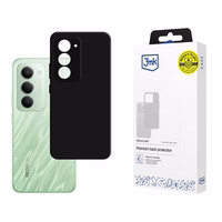 3mk Silikoninis Dėklas for Xiaomi Redmi 15 4G / 15 5G - juodas