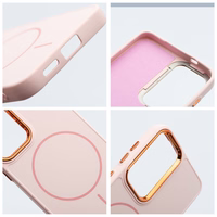 FRAME MAG COVER magnetinis dėklas telefonui, suderinamas su MagSafe, skirtas SAMSUNG S26 Pro, pudrinės rožinės spalvos