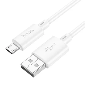 Kabelis USB-A į Micro USB Hoco 2,4A 1 m X88 baltas