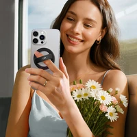 Joyroom JR-ZS500 magnetinis žiedas, suderinamas su MagSafe laikikliu - juodas