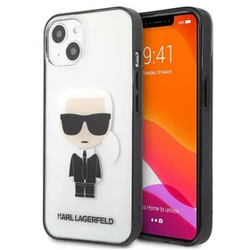 Karl Lagerfeld Iconik Karl Dėklas iPhone 13 mini - Skaidrus