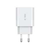 Tech-Protect C20W įkroviklis 2x USB-C PD 20W - baltas