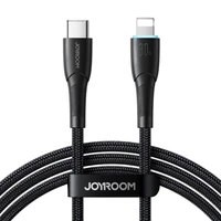 Joyroom Starry Series SA32-CL3 30W USB-C / Lightning kabelis 1 m - juodas